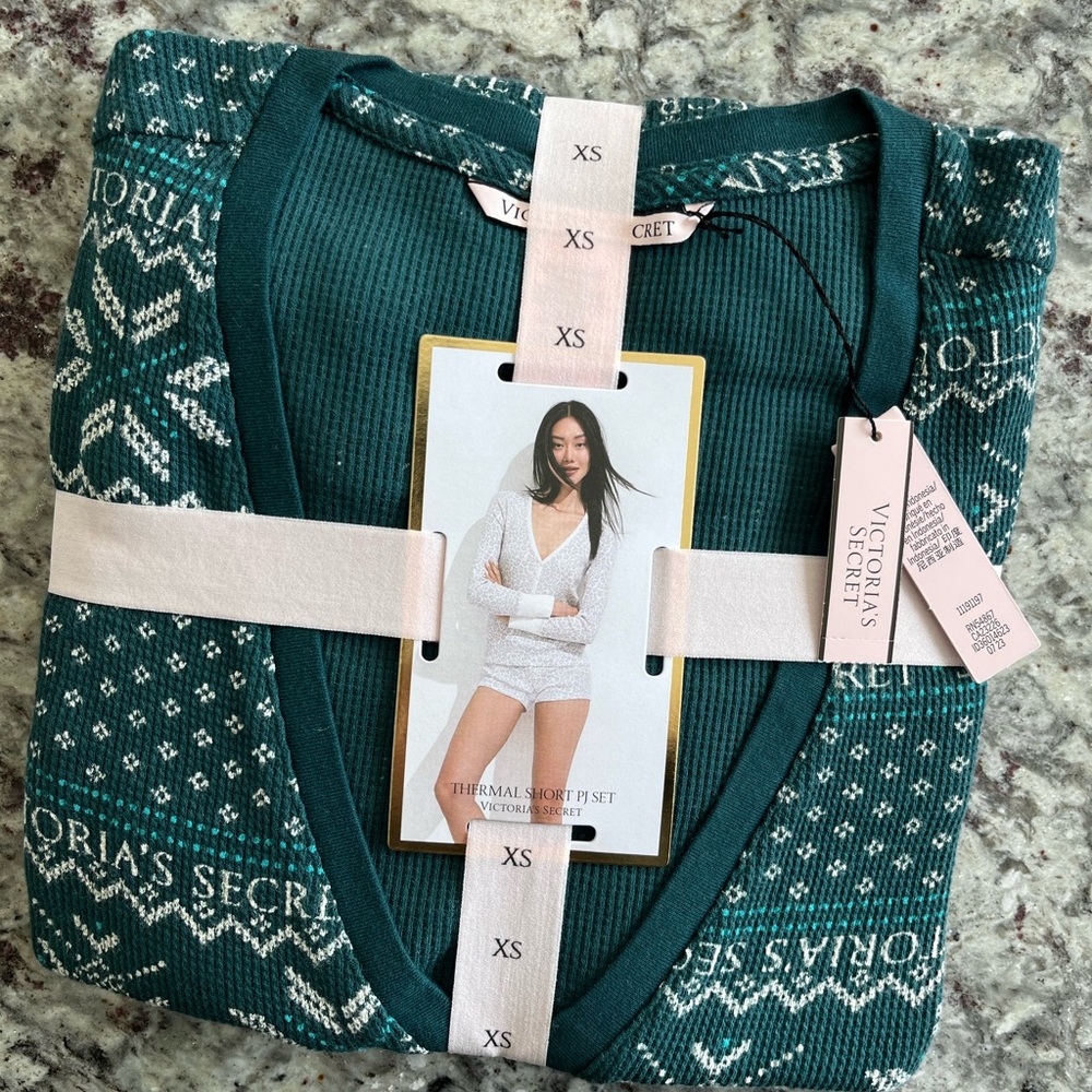 Victoria's Secret Thermal PJ Set (Size XS)